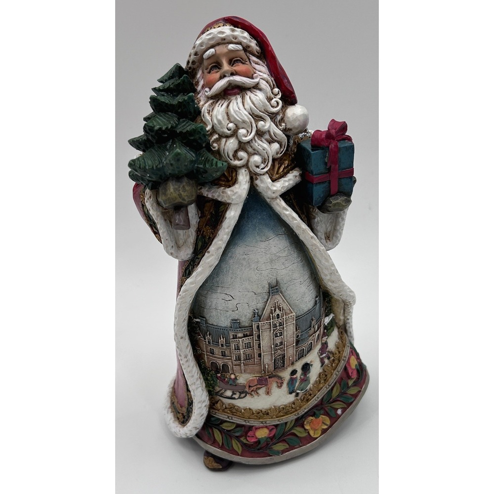 Biltmore Estate Victorian Santa Claus Figurine Holiday Decor with Original Box